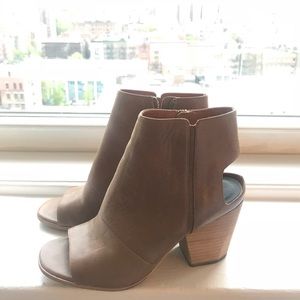 Dolce vita open toe booties